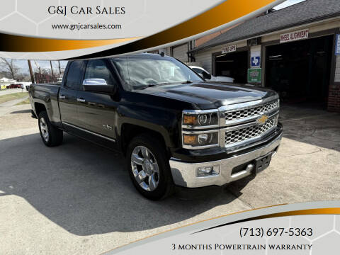 2014 Chevrolet Silverado 1500 for sale at G&J Car Sales in Houston TX