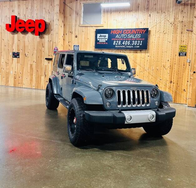 2014 Jeep Wrangler Unlimited for sale at Boone NC Jeeps-High Country Auto Sales in Boone NC