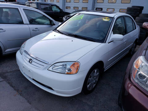 2002 Honda Civic for sale at Devaney Auto Sales & Service in East Providence RI