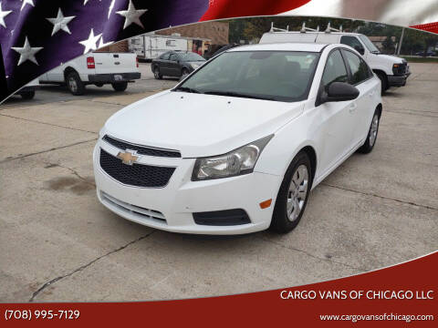 2013 Chevrolet Cruze for sale at Cargo Vans of Chicago LLC in Bradley IL