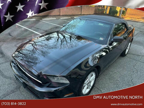 2013 Ford Mustang for sale at DMV Automotive North in Falls Church VA