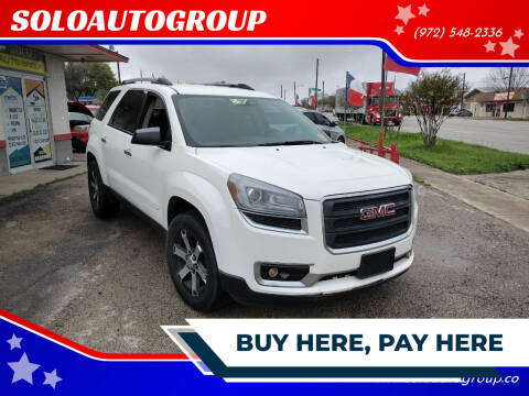 2013 GMC Acadia for sale at SOLOAUTOGROUP in Mckinney TX