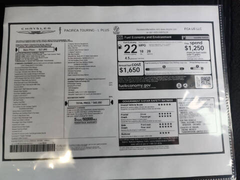 2017 Chrysler Pacifica Touring-L Plus