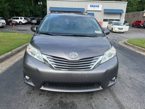 2017 Toyota Sienna for sale at BRAVA AUTO BROKERS LLC in Clarkston GA