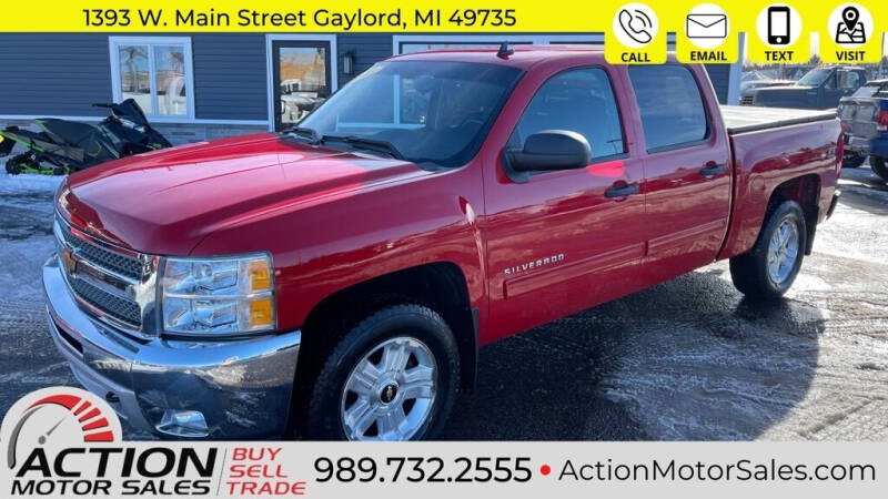 2013 Chevrolet Silverado 1500 for sale at Action Motor Sales in Gaylord MI