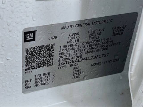 2020 GMC Sierra 1500