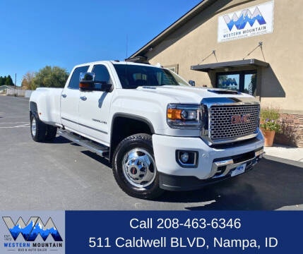 2017 GMC Sierra 3500HD for sale at Western Mountain Bus & Auto Sales in Nampa ID
