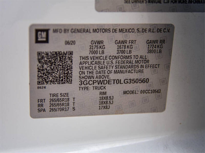 2020 Chevrolet Silverado 1500