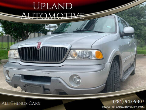 1999 Lincoln Navigator for sale at Upland Automotive in Houston TX