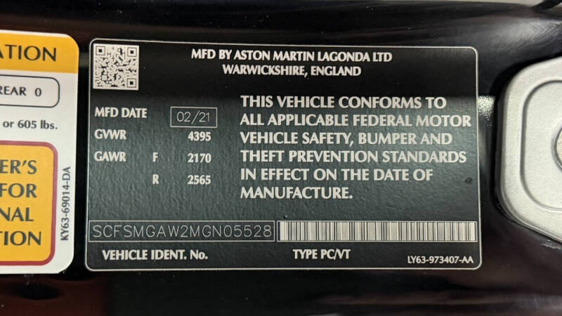 2021 Aston Martin Vantage