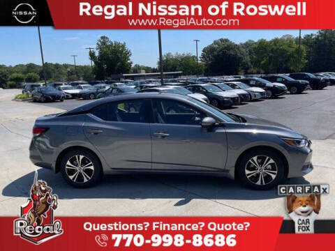 2021 Nissan Sentra for sale at Southern Auto Solutions-Regal Nissan in Marietta GA