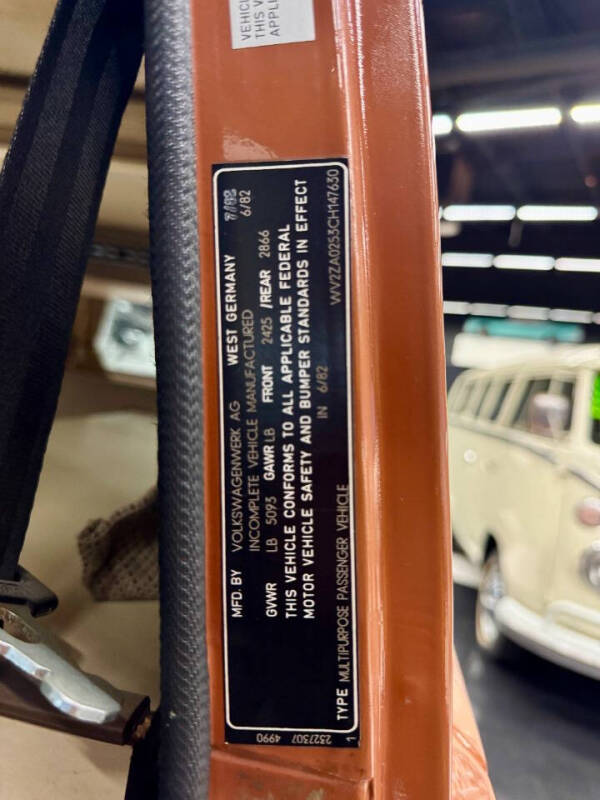 1982 Volkswagen Vanagon