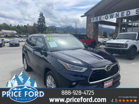 2021 Toyota Highlander for sale at Price Ford Lincoln in Port Angeles WA