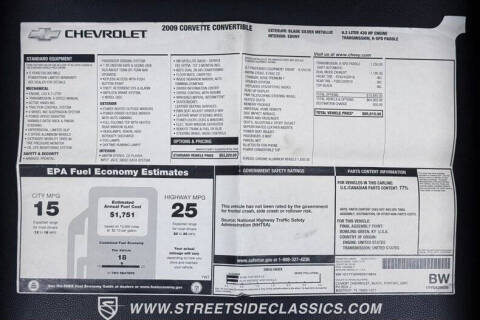 2009 Chevrolet Corvette