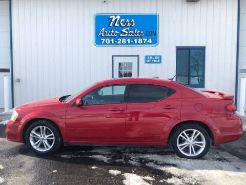 2011 Dodge Avenger for sale at NESS AUTO SALES in West Fargo ND