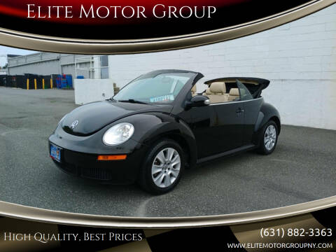 2008 Volkswagen New Beetle Convertible for sale at Elite Motor Group in Lindenhurst NY