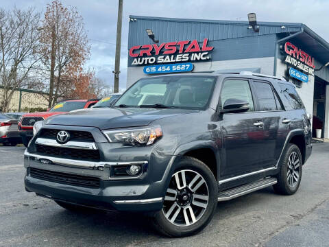 2019 Toyota 4Runner for sale at Crystal Auto Sales Inc in Nashville TN