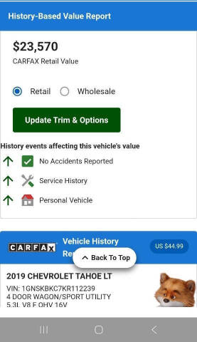 2019 Chevrolet Tahoe LT