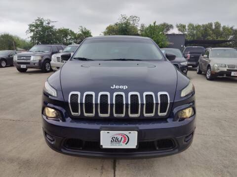 2015 Jeep Cherokee for sale at S & J Auto Group I35 in San Antonio TX