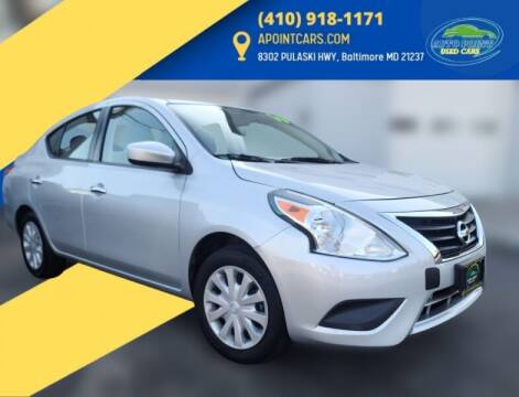 2019 Nissan Versa for sale at AUTO POINT USED CARS in Rosedale MD