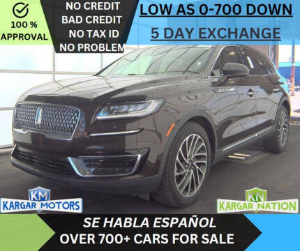 2019 Lincoln Nautilus for sale at Kargar Motors of Manassas in Manassas VA