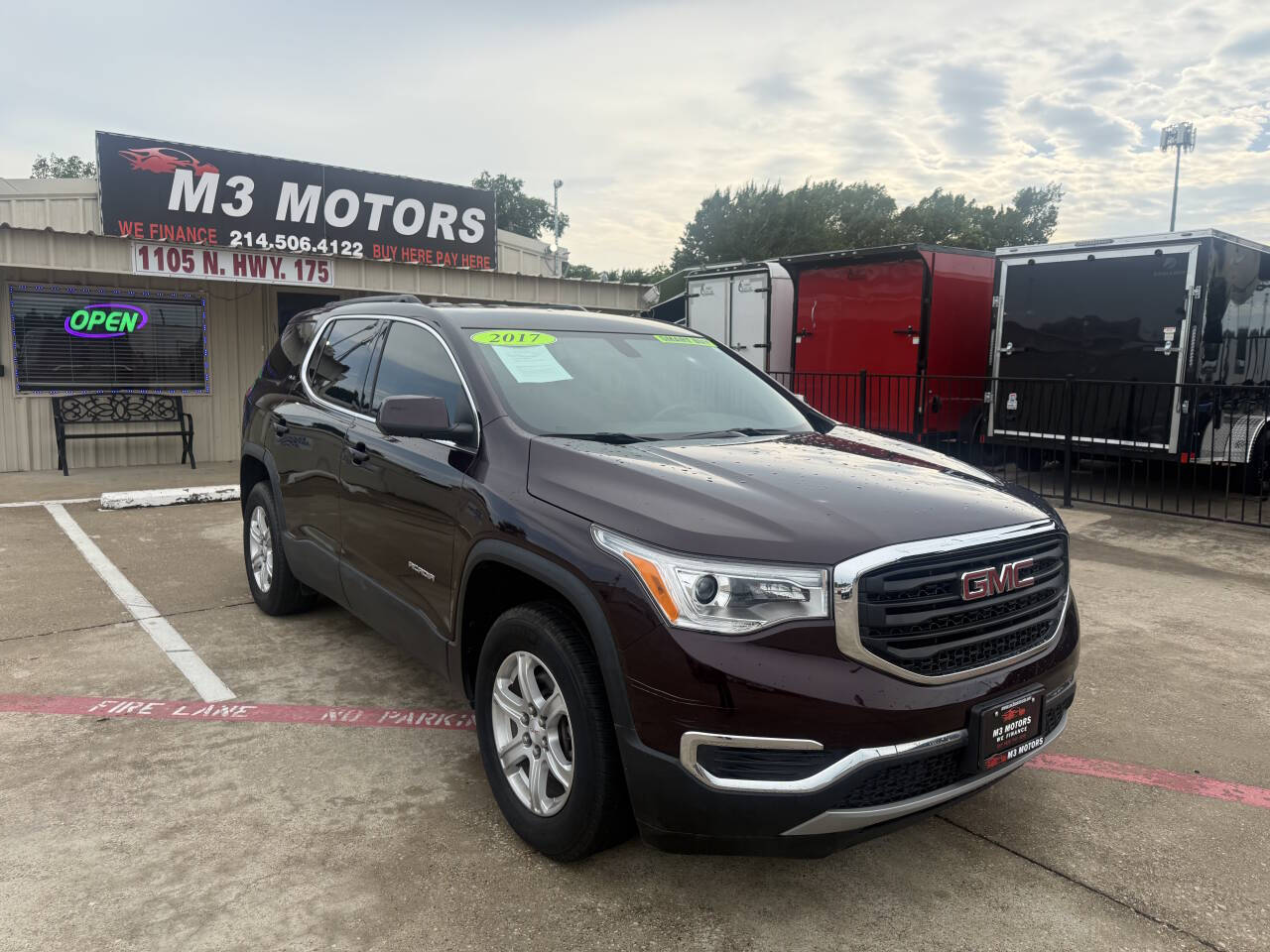 Purple 2017 GMC Acadia SLE-1 SLE-1 4dr SUV 1