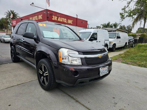 2007 Chevrolet Equinox for sale at 3K Auto in Escondido CA