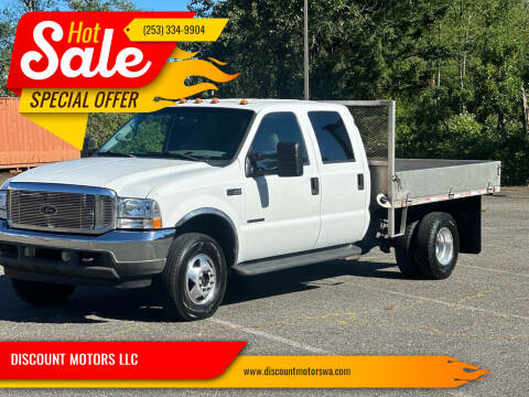 2001 Ford F-350 Super Duty for sale at DISCOUNT MOTORS LLC in Federal Way WA