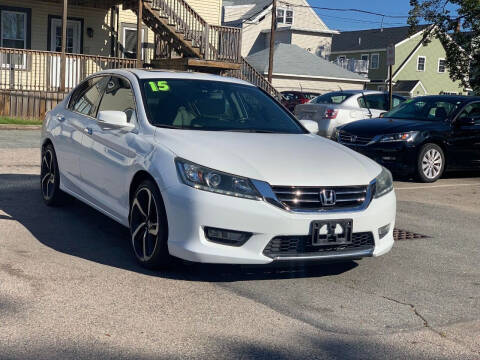2015 Honda Accord for sale at Tonny's Auto Sales Inc. in Brockton MA