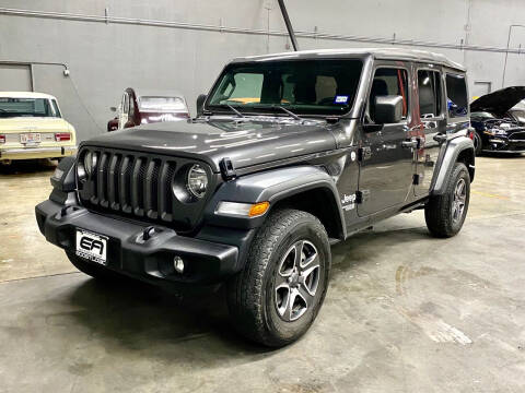 2018 Jeep Wrangler Unlimited for sale at EA Motorgroup in Austin TX