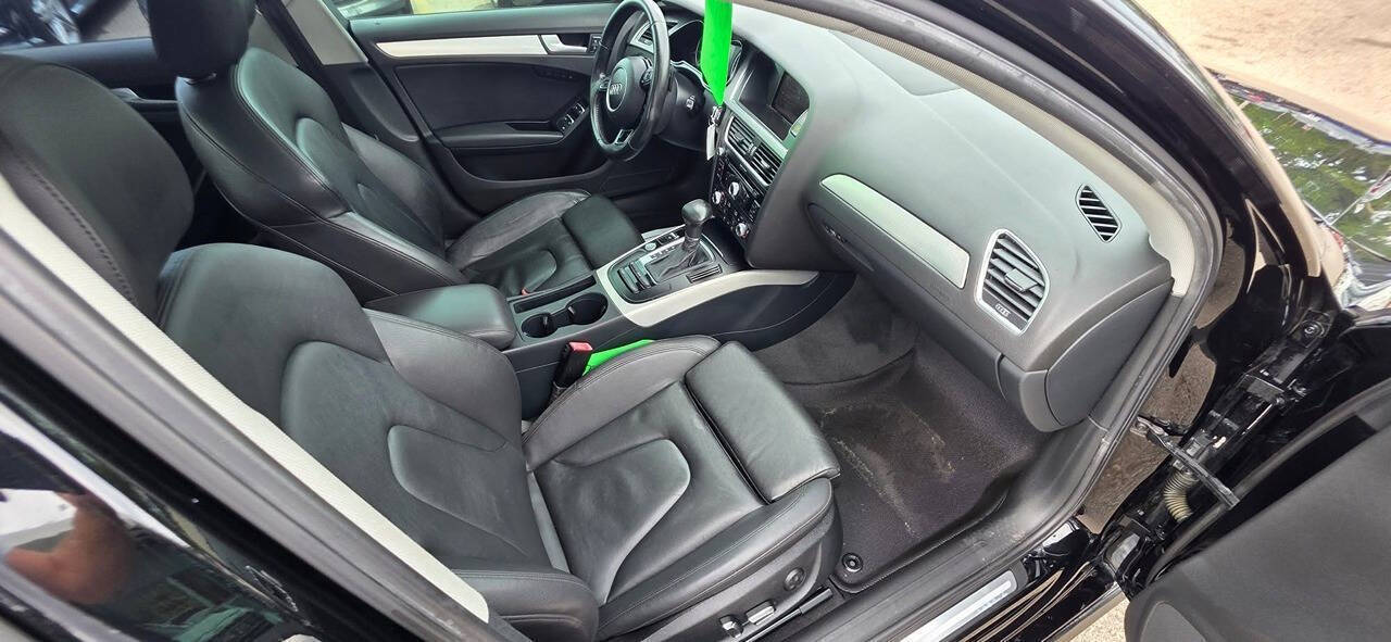 Black 2014 Audi A4 2.0T Premium Plus 2.0T Premium Plus 4dr Sedan 14