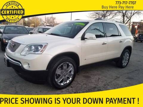 2010 GMC Acadia for sale at AutoBank in Chicago IL