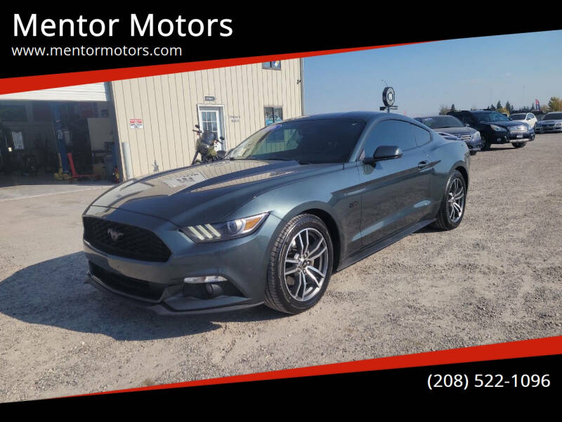 2016 Ford Mustang for sale at Mentor Motors in Idaho Falls ID