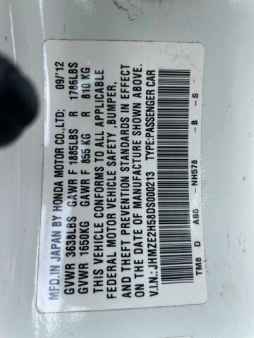 2013 Honda Insight LX