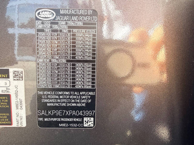 2023 Land Rover Range Rover P530 SE