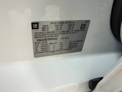 2015 Chevrolet Tahoe Police