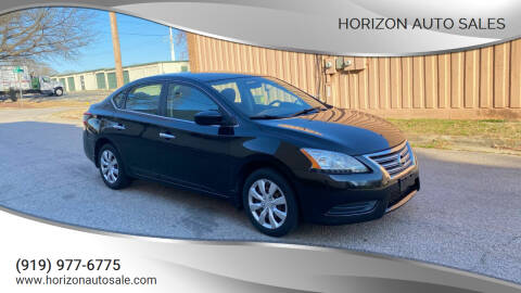 2013 Nissan Sentra for sale at Horizon Auto Sales in Raleigh NC