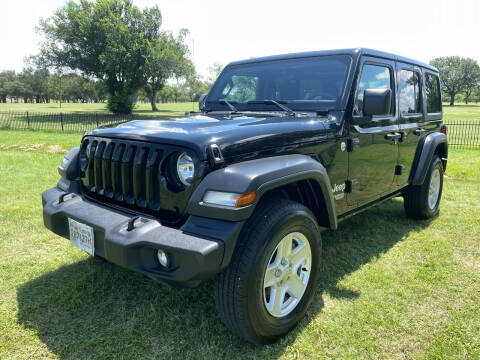 2019 Jeep Wrangler Unlimited for sale at Carz Of Texas Auto Sales in San Antonio TX