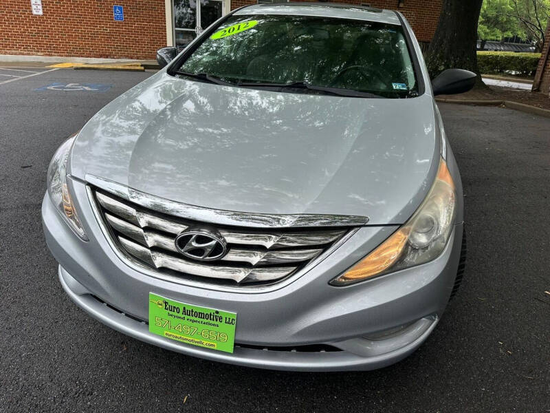 2012 Hyundai Sonata for sale at Euro Automotive LLC in Falls Church VA