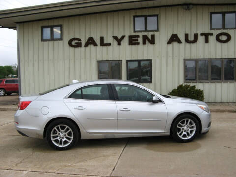 2013 Chevrolet Malibu for sale at Galyen Auto Sales in Atkinson NE