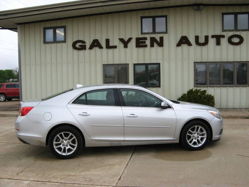 2013 Chevrolet Malibu for sale at Galyen Auto Sales in Atkinson NE