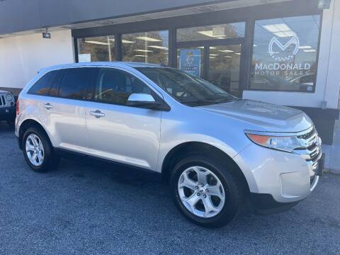 2012 Ford Edge for sale at MacDonald Motor Sales in High Point NC
