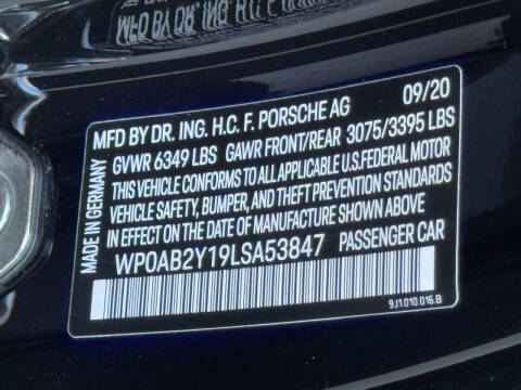 2020 Porsche Taycan 4S