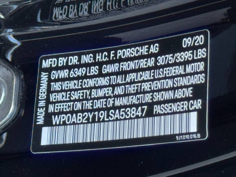 2020 Porsche Taycan 4S