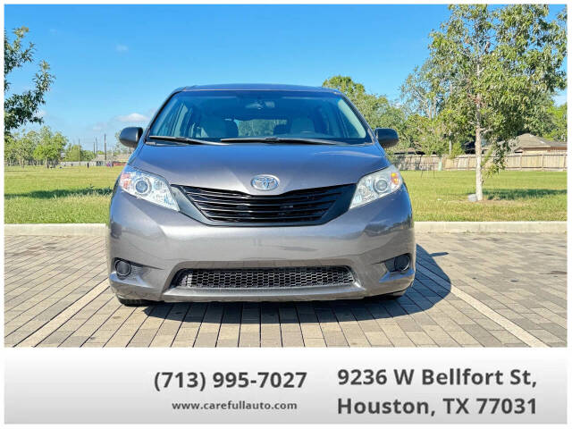 2017 Toyota Sienna for sale at CAREFULL AUTO CARE in Houston, TX