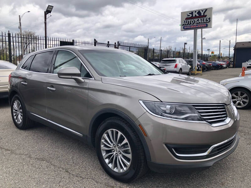2016 Lincoln MKX for sale at SKY AUTO SALES in Detroit MI