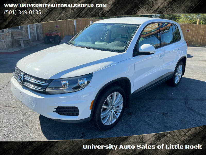 2014 Volkswagen Tiguan for sale at University Auto Sales of Little Rock in Little Rock AR