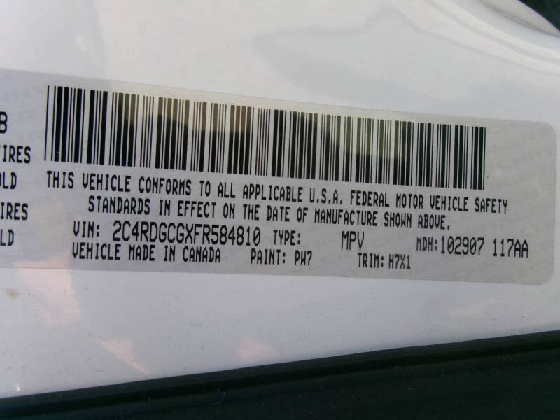 2015 Dodge Grand Caravan SXT