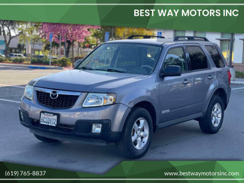 2008 Mazda Tribute Hybrid for sale at BEST WAY MOTORS INC in San Diego CA