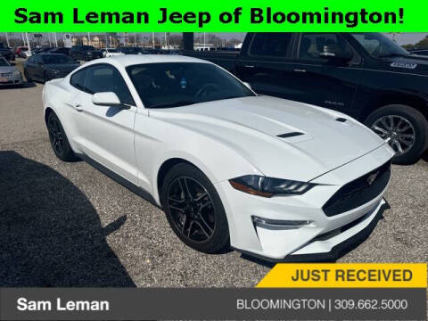 2019 Ford Mustang for sale at Sam Leman CDJR Bloomington in Bloomington IL